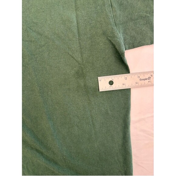40s & Shorties Green Crew Neck Tee Men's XL - Cotton Short Sleeve - Picture 2 of 10